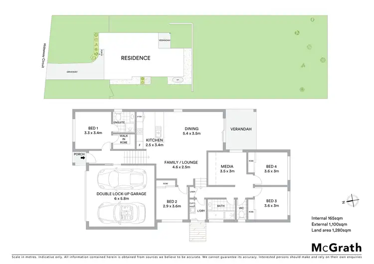 Floorplan of Homely house listing, 16 Hideaway Circuit, Fletcher NSW 2287