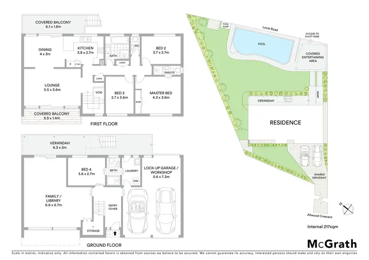 Floorplan of Homely house listing, 38 Allwood Crescent, Lugarno NSW 2210