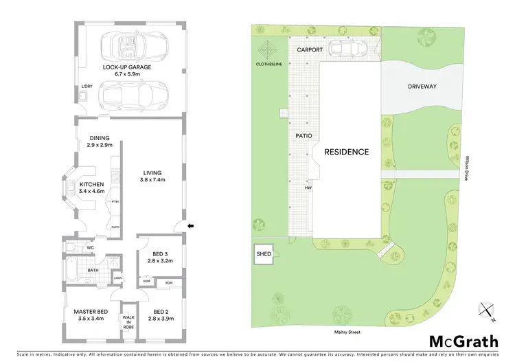 Floorplan of Homely house listing, 32 Wilson Drive, Camira QLD 4300