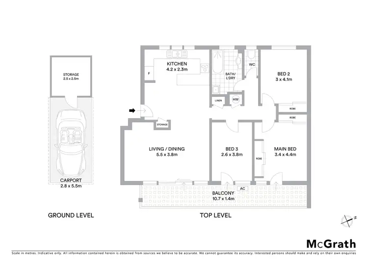 Floorplan of Homely unit listing, 14/69 Priam Street, Chester Hill NSW 2162