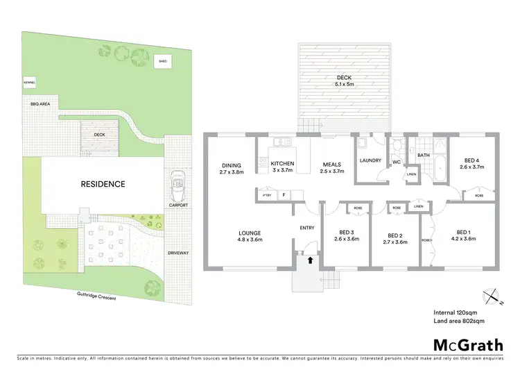 Floorplan of Homely house listing, 58 Guthridge Crescent, Wanniassa ACT 2903