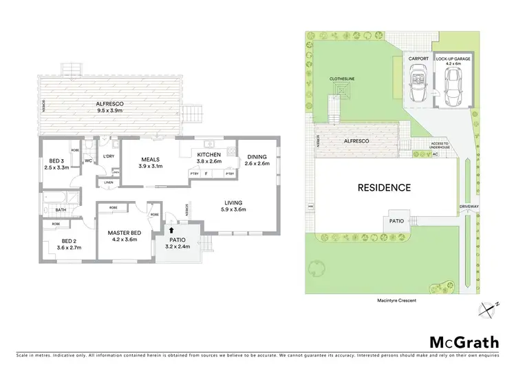 Floorplan of Homely house listing, 34 MacIntyre Crescent, Ruse NSW 2560