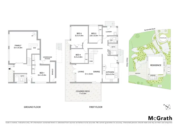 Floorplan of Homely house listing, 1 Olsson Close, Hornsby Heights NSW 2077