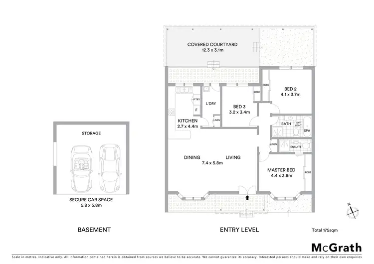 Floorplan of Homely villa listing, 5/2 Forsyth Street, West Ryde NSW 2114