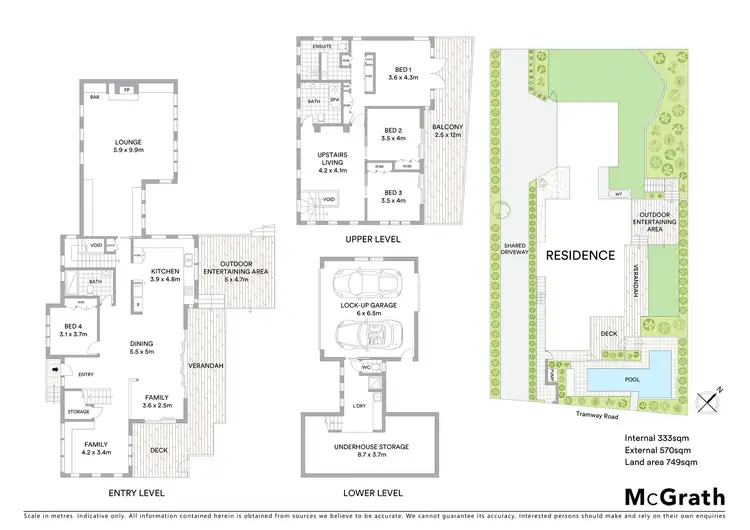 Floorplan of Homely house listing, 17 Tramway Road, North Avoca NSW 2260
