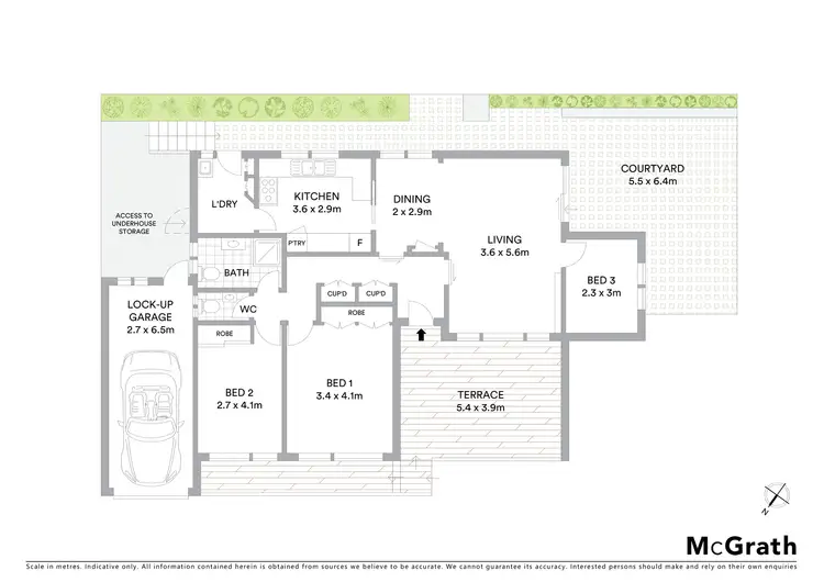 Floorplan of Homely unit listing, 3/1 Bowman Street, Mount Waverley VIC 3149