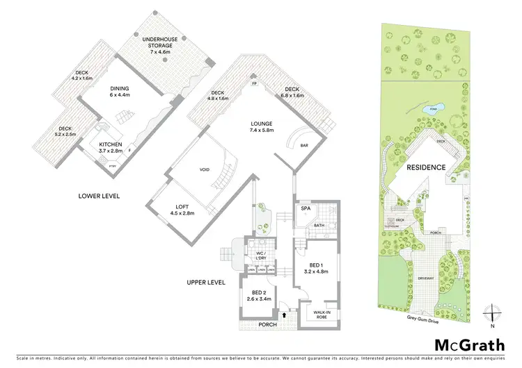 Floorplan of Homely house listing, 9 Grey Gum Drive, Woodford NSW 2778
