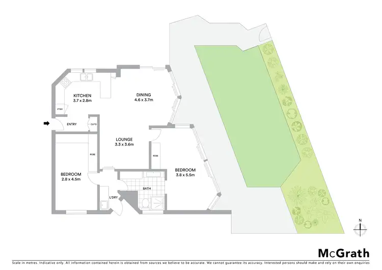 Floorplan of Homely apartment listing, 1/24 The Esplanade, Cronulla NSW 2230