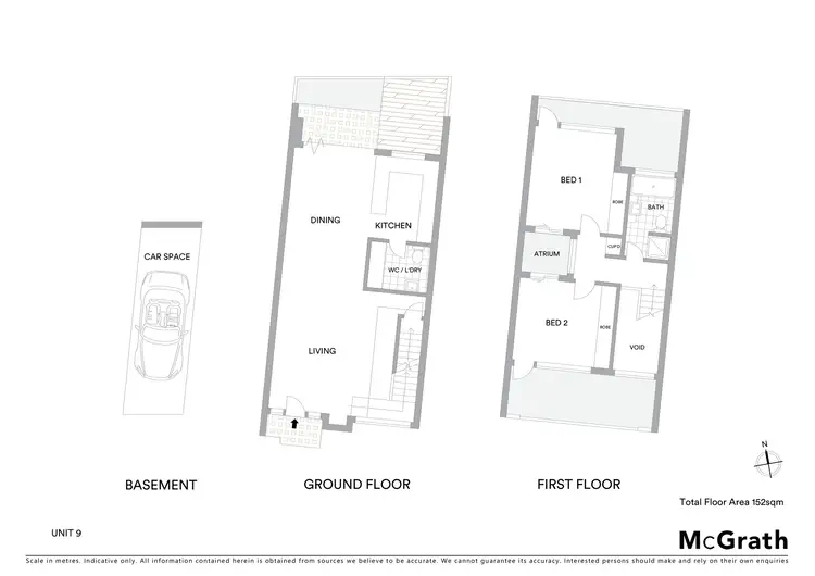 Floorplan of Homely townhouse listing, 9-13/33 Connels Road, Cronulla NSW 2230