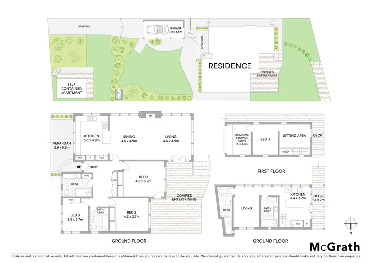 Floorplan of Homely house listing, 11 Darook Park Road, Cronulla NSW 2230