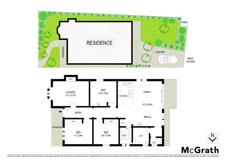 Floorplan of Homely house listing, 12 Bourke Crescent, Geelong VIC 3220