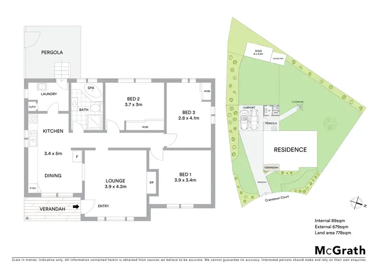 Floorplan of Homely house listing, 7 Cranstoun Court, Thomson VIC 3219