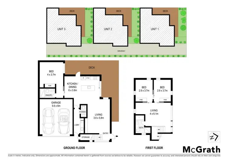 Floorplan of Homely apartment listing, 2 & 3/4 Richmond Court, Geelong VIC 3220