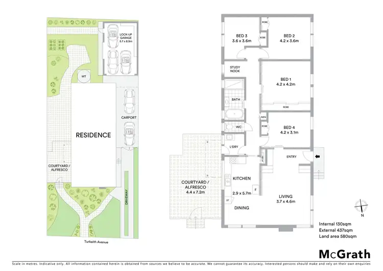 Floorplan of Homely house listing, 17 Turkeith Avenue, Herne Hill VIC 3218