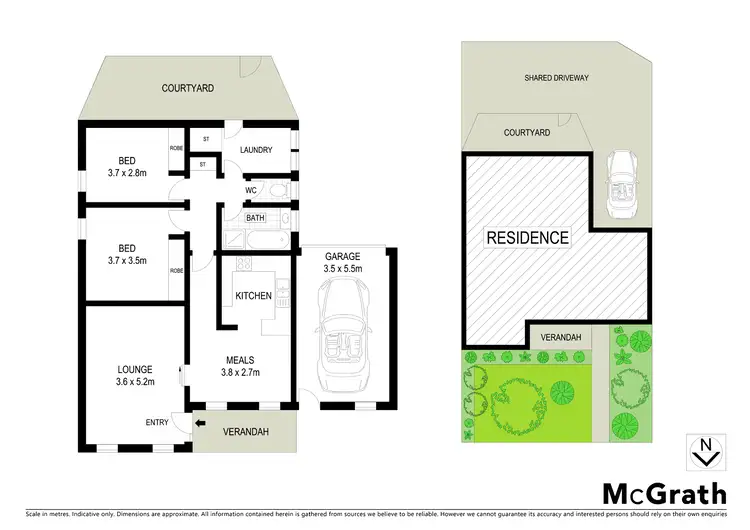 Floorplan of Homely unit listing, 2/141 Barrabool Road, Highton VIC 3216