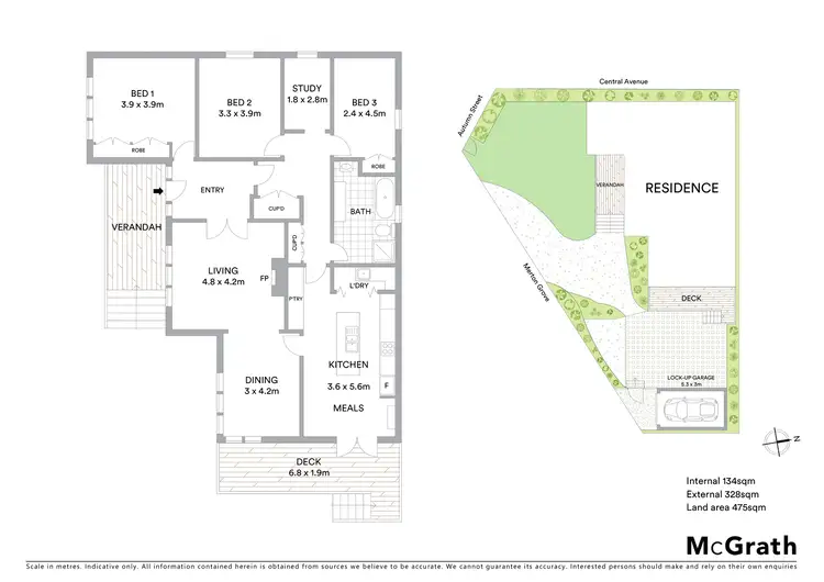 Floorplan of Homely house listing, 14 Merton Grove, Manifold Heights VIC 3218