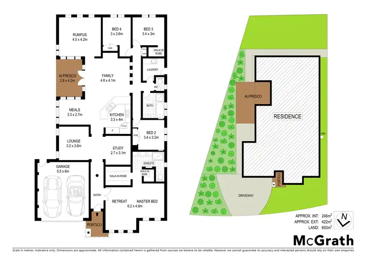Floorplan of Homely house listing, 60 Willesden Drive, Waurn Ponds VIC 3216