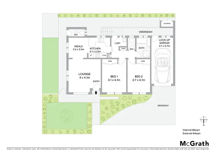 Floorplan of Homely unit listing, 4/16 Elizabeth Street, Highton VIC 3216