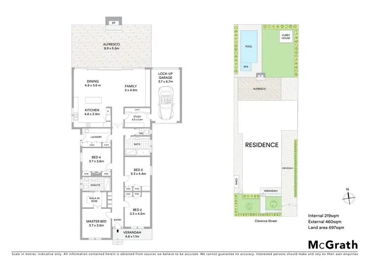 Floorplan of Homely house listing, 28 Clarence Street, Geelong West VIC 3218