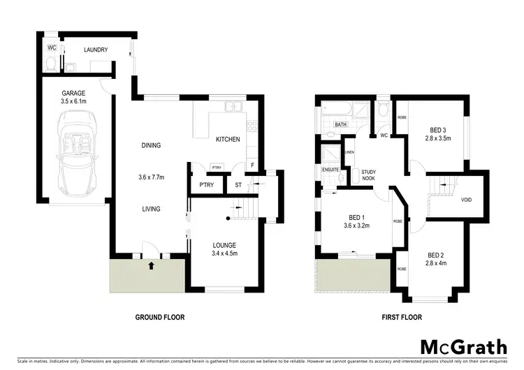 Floorplan of Homely house listing, 57 Carr Street, Geelong VIC 3220