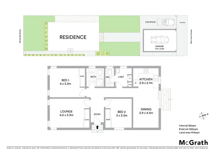 Floorplan of Homely house listing, 41 Mcdonald Street, East Geelong VIC 3219