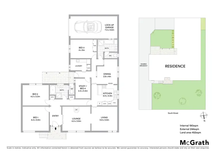Floorplan of Homely house listing, 1/51 South Street, Belmont VIC 3216