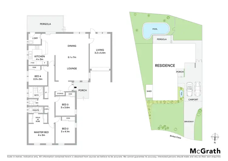 Floorplan of Homely house listing, 4 Bimbai Close, Bangor NSW 2234