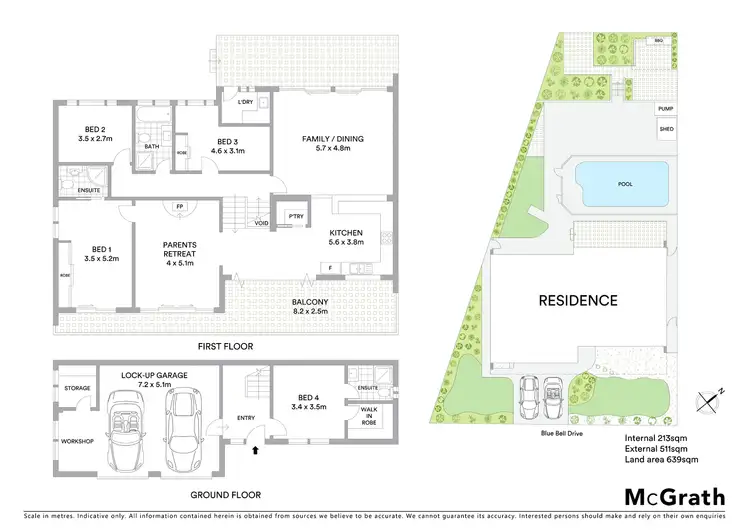 Floorplan of Homely house listing, 87 Blue Bell Drive, Wamberal NSW 2260