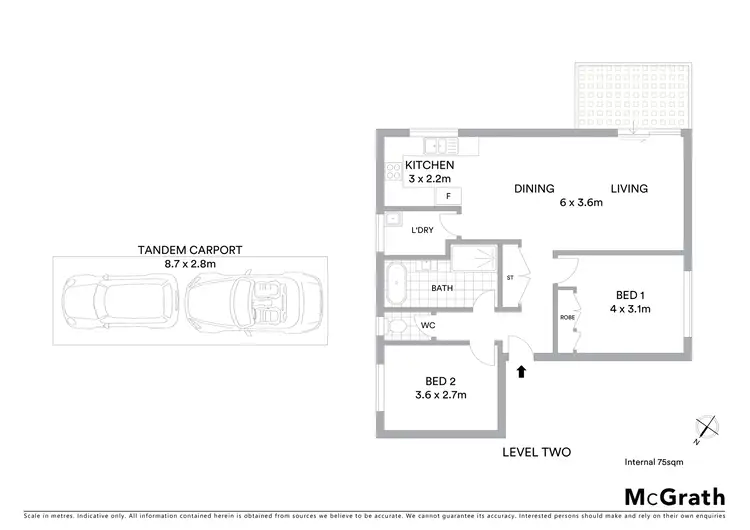 Floorplan of Homely apartment listing, 7/17 Barnhill Road, Terrigal NSW 2260