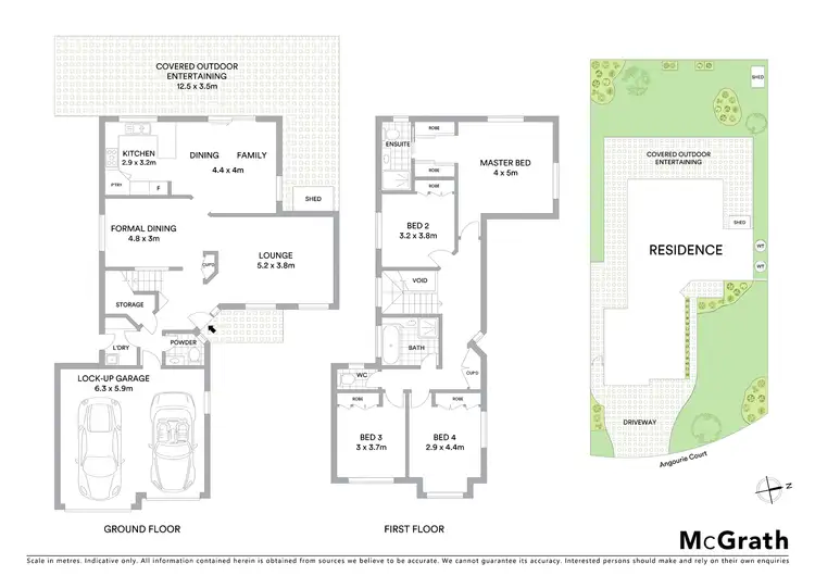 Floorplan of Homely house listing, 7 Angourie Court, Dural NSW 2158