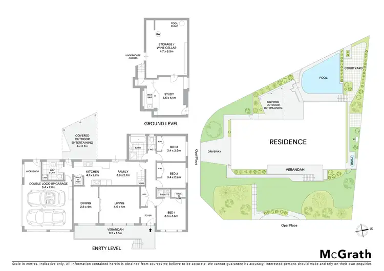 Floorplan of Homely house listing, 14 Opal Place, Padstow Heights NSW 2211