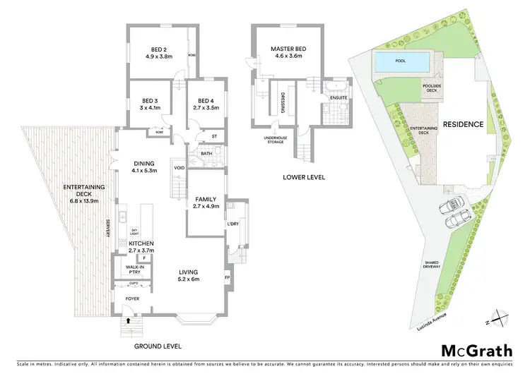 Floorplan of Homely house listing, 118 Lucinda Avenue, Wahroonga NSW 2076