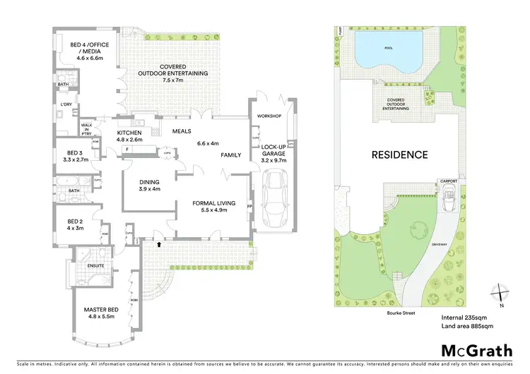 Floorplan of Homely house listing, 3 Bourke Street, Pymble NSW 2073
