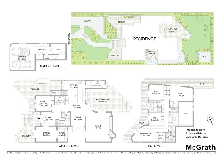Floorplan of Homely house listing, 92 Albany Street, Point Frederick NSW 2250