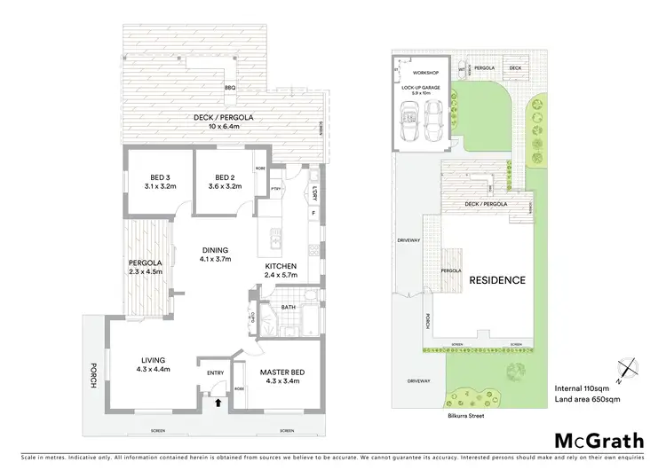Floorplan of Homely house listing, 7 Bilkurra Street, Queanbeyan West NSW 2620