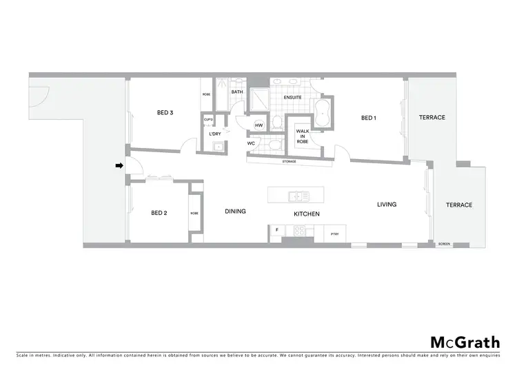 Floorplan of Homely unit listing, 26/1 Grenada Way, Kawana Island QLD 4575