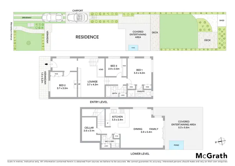 Floorplan of Homely house listing, 8 Merrenburn Avenue, Naremburn NSW 2065