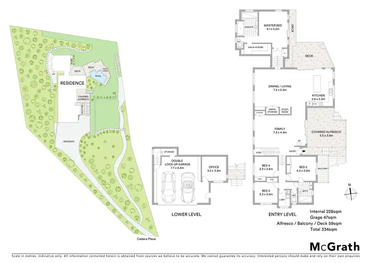 Floorplan of Homely house listing, 12 Cedara Place, Buderim QLD 4556