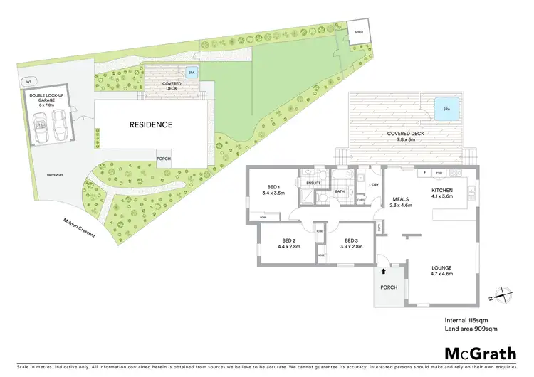 Floorplan of Homely house listing, 16 Mulduri Crescent, Croydon South VIC 3136