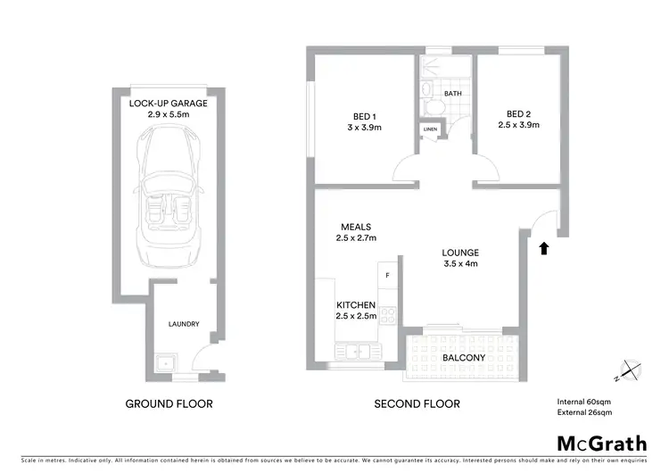 Floorplan of Homely apartment listing, 10/41 Morgan Street, Merewether NSW 2291