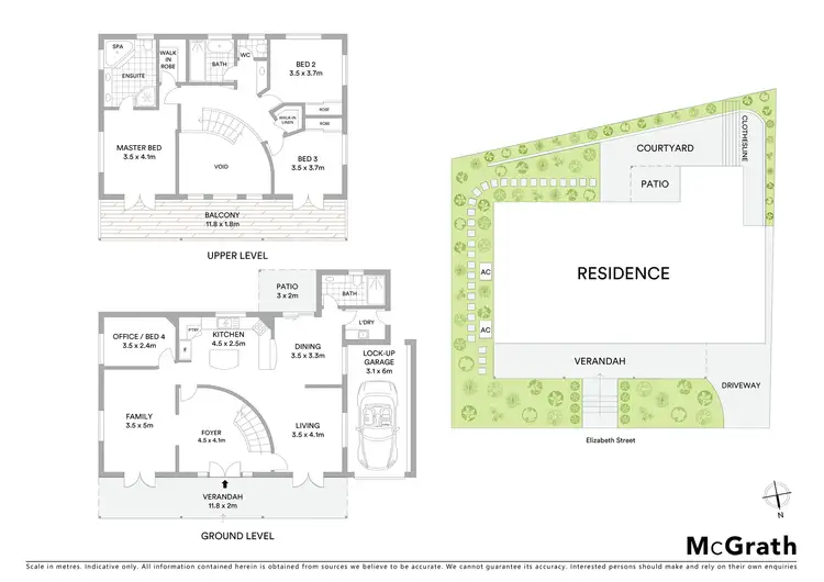 Floorplan of Homely house listing, 12 Elizabeth Street, Toowong QLD 4066