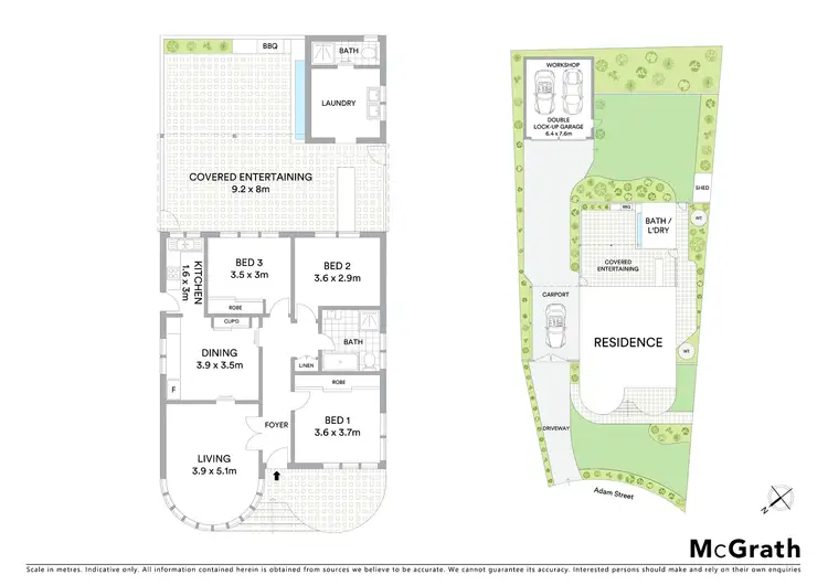 Floorplan of Homely house listing, 4 Adam Street, Ryde NSW 2112