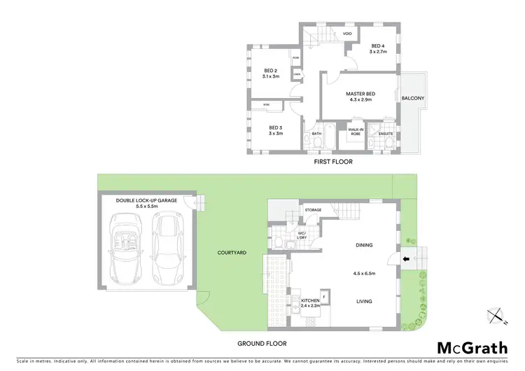 Floorplan of Homely townhouse listing, 2/12-14 Rudd Road, Leumeah NSW 2560