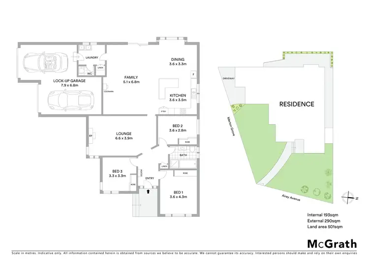 Floorplan of Homely house listing, 3 Airey Avenue, Manifold Heights VIC 3218