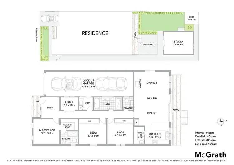 Floorplan of Homely house listing, 108 Britannia Street, Geelong West VIC 3218