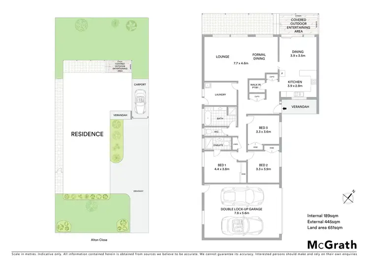 Floorplan of Homely house listing, 21 Alton Close, Raymond Terrace NSW 2324