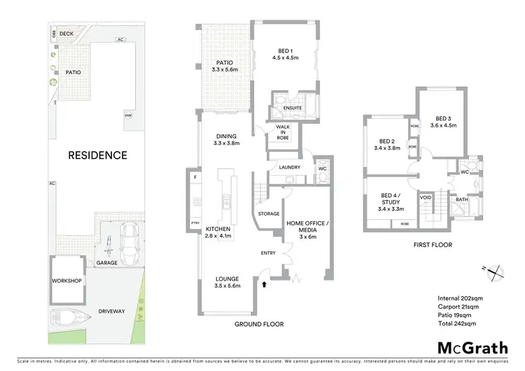 Floorplan of Homely house listing, 56 Oakmont Drive, Buderim QLD 4556
