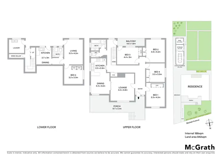Floorplan of Homely house listing, 6 Blackall Avenue, Queanbeyan NSW 2620
