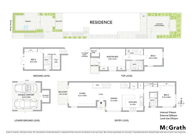 Floorplan of Homely house listing, 61 Spruson Street, Neutral Bay NSW 2089