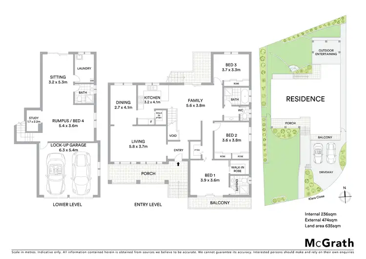 Floorplan of Homely house listing, 3 Klara Close, Kincumber NSW 2251